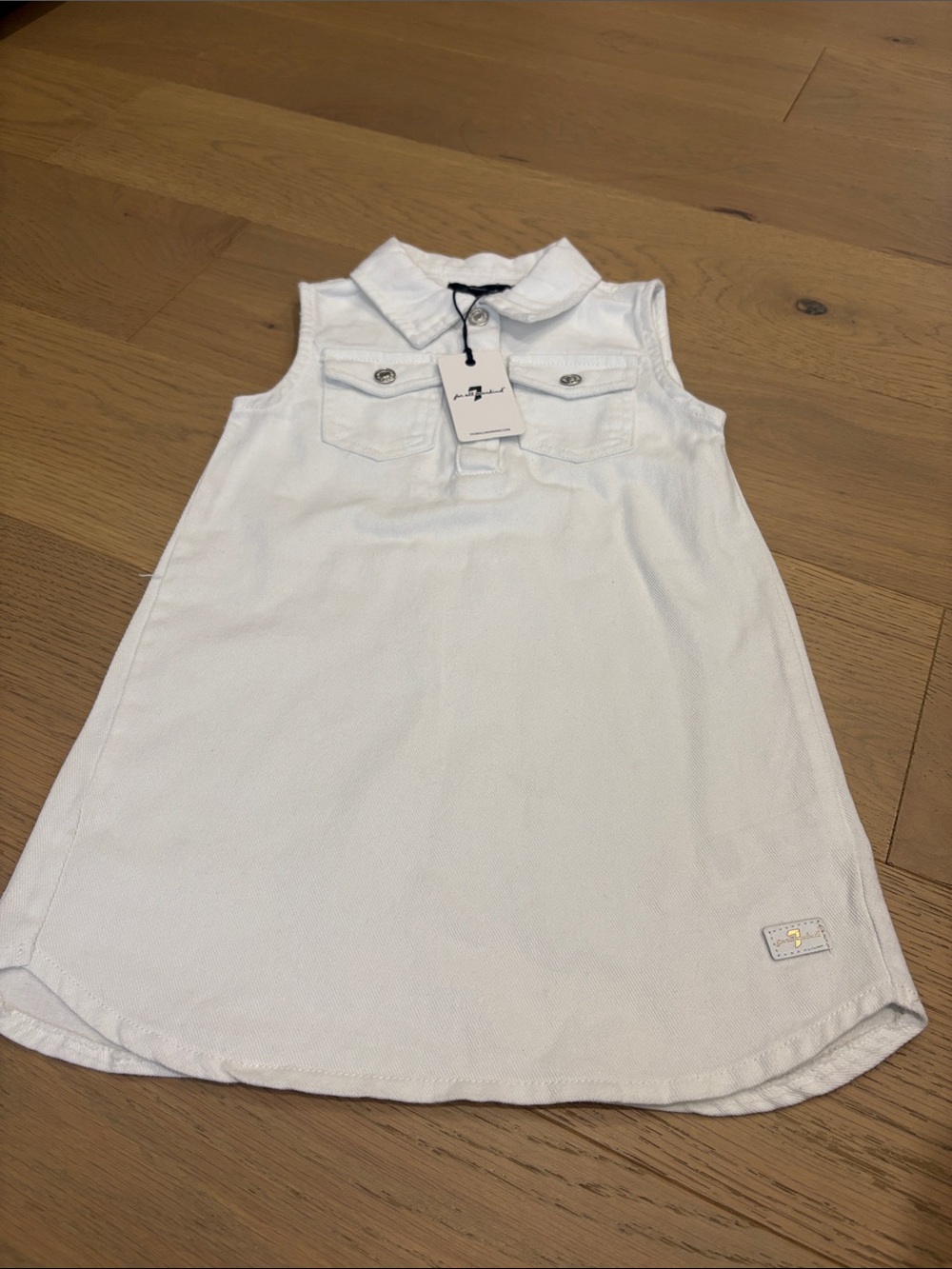 BNWT 7 For All Mankind Jean Dress Size 4T